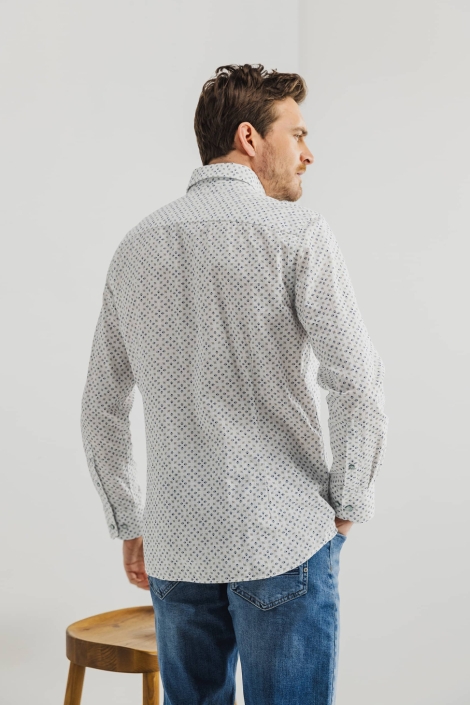 State of Art shirt ls print struc